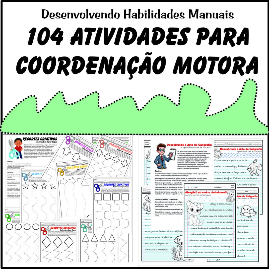 COORDENAÇÃO MOTORA FINA