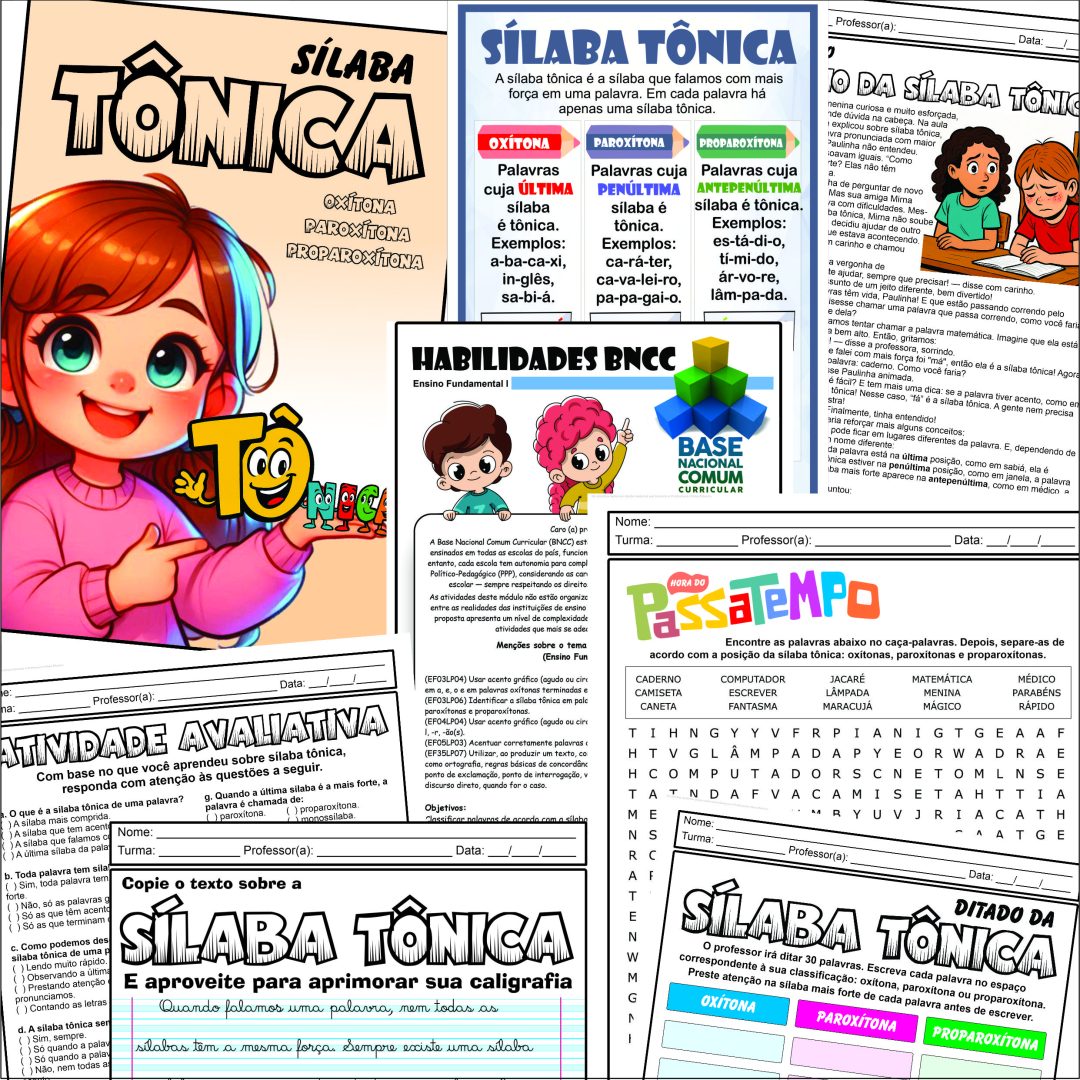 SÍLABA TÔNICA