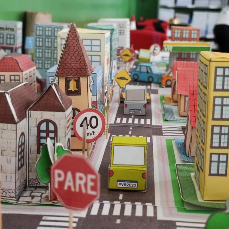 Maquete da Zona Urbana