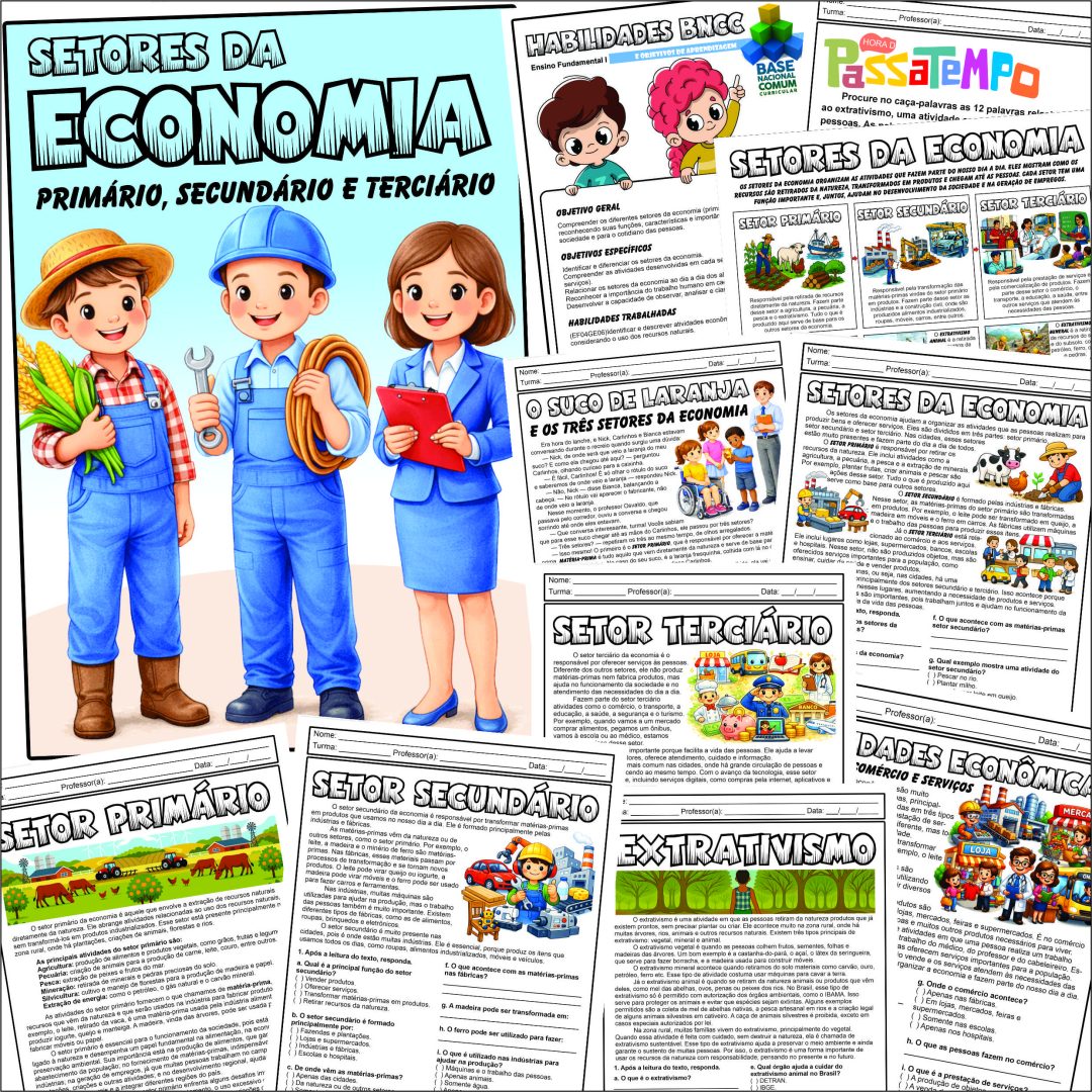SETORES DA ECONOMIA