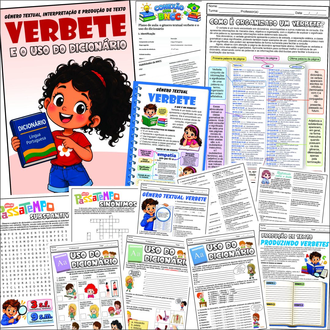 VERBETE E O USO DO DICIONÁRIO